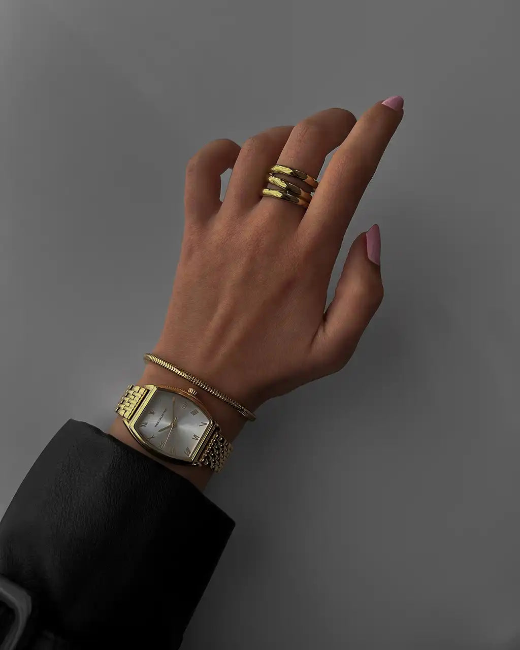 Avenue Watch Bracelet Set Gold