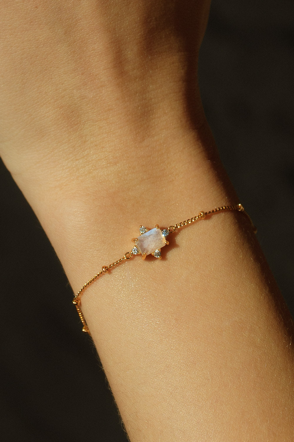 Jewellery Armband Paul Valentine Molten Sleek Bracelet 14K Gold Plated