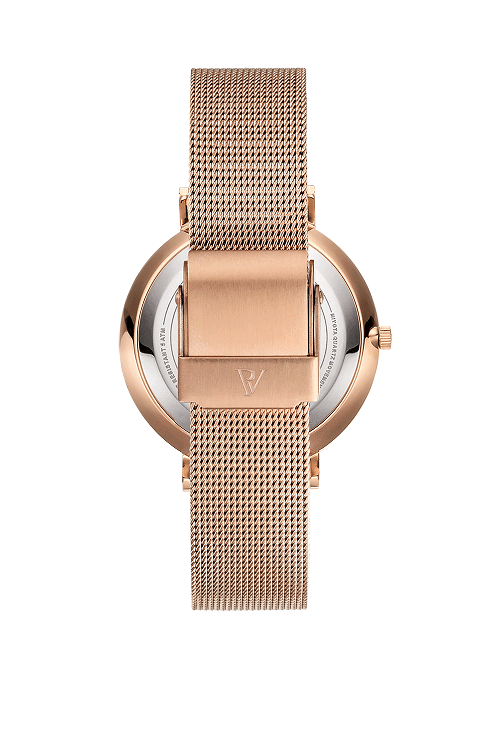 Pearl Rose Gold Mesh