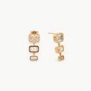 Emerald Statement Drop Earrings