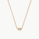 Emerald Pendant Necklace
