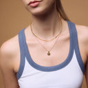 April Natural Birthstone Pendant Necklace