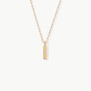 Initial Mini Pendant Necklace  I