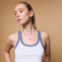 January Natural Birthstone Pendant Necklace