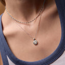 June Natural Birthstone Pendant Necklace
