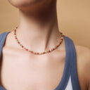 Golden Hour Natural Stone Necklace