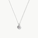 February Natural Birthstone Pendant Necklace