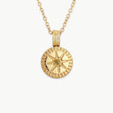 August Natural Birthstone Pendant Necklace