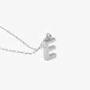 Initial Mini Pendant Necklace  E