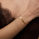 Engravable Idend Bracelet Gold