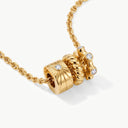 Golden Aura Charm Necklace