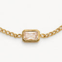 Emerald Pendant Bracelet