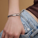 Engravable Idend Bracelet Silver