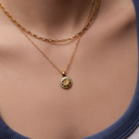 October Natural Birthstone Pendant Necklace