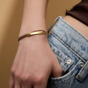 Engravable Idend Bracelet Gold