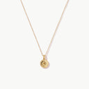 August Natural Birthstone Pendant Necklace