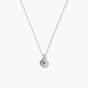 May Natural Birthstone Pendant Necklace