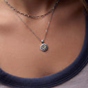 August Natural Birthstone Pendant Necklace