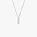 Initial Mini Pendant Necklace  I