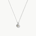 November Natural Birthstone Pendant Necklace