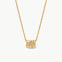 Golden Aura Charm Necklace