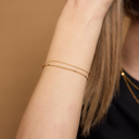 Soft Double Layered Bracelet