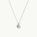 October Natural Birthstone Pendant Necklace