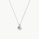 August Natural Birthstone Pendant Necklace