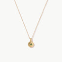 May Natural Birthstone Pendant Necklace
