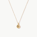 February Natural Birthstone Pendant Necklace