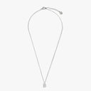 Initial Mini Pendant Necklace  B