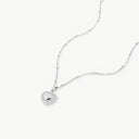 Wild at Heart Engravable Necklace Silver