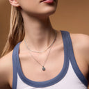 June Natural Birthstone Pendant Necklace