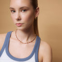 Golden Hour Natural Stone Necklace