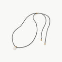 Square Pearl Pendant Necklace