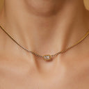 Emerald Pendant Necklace