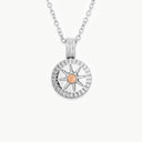 October Natural Birthstone Pendant Necklace