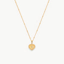 Wild at Heart Engravable Necklace Gold