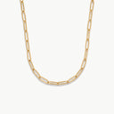 Facet Link Necklace