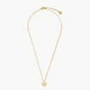Initial Mini Pendant Necklace  W