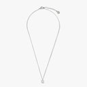 Initial Mini Pendant Necklace  Q