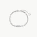 Engravable Idend Bracelet Silver