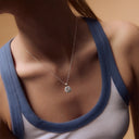 January Natural Birthstone Pendant Necklace