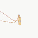 Initial Mini Pendant Necklace  I