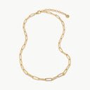 Facet Link Necklace