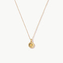 November Natural Birthstone Pendant Necklace