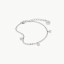 Sparkling Charm Bracelet Silver