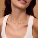 Facet Link Necklace