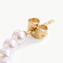 Soft Glow Pearl Hoop