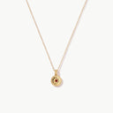 January Natural Birthstone Pendant Necklace